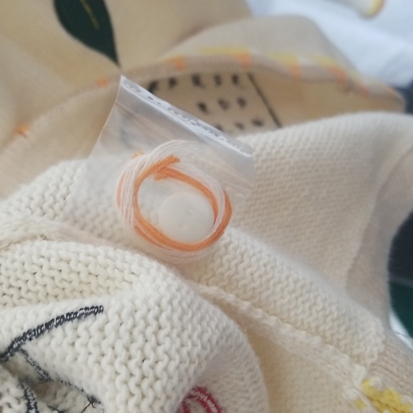 Fall 90s, The Quacker Factory,  Fall Autumn Thanksgiving Sweater. Size Medium - Picture 6 of 6